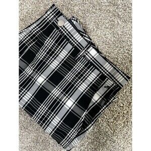 Bonobos Maide Golf Shorts Mens 39 X 10 Black White Check Stretch